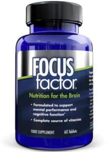 Focus Factor bottle 2024